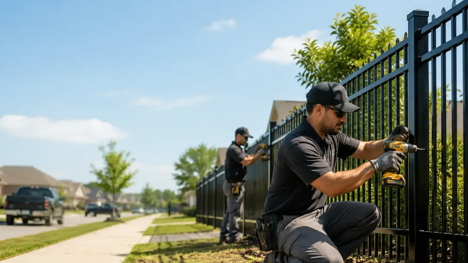 Metal Fence Installation in La Porte, TX